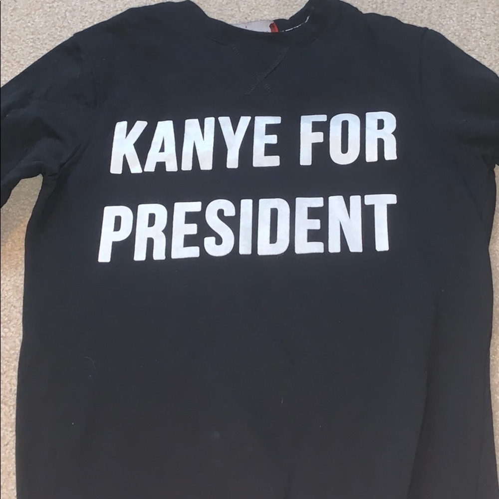 Kanye for President crew neck
